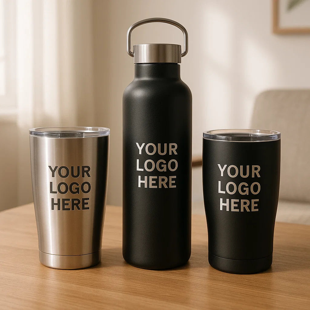 Personalized Stainless Steel Engraved Tumbler | Custom Laser Engraved Insulated Travel Cup – Single-Side Design